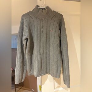 Ralph Lauren Gray Men's 1/4 zip Sweater